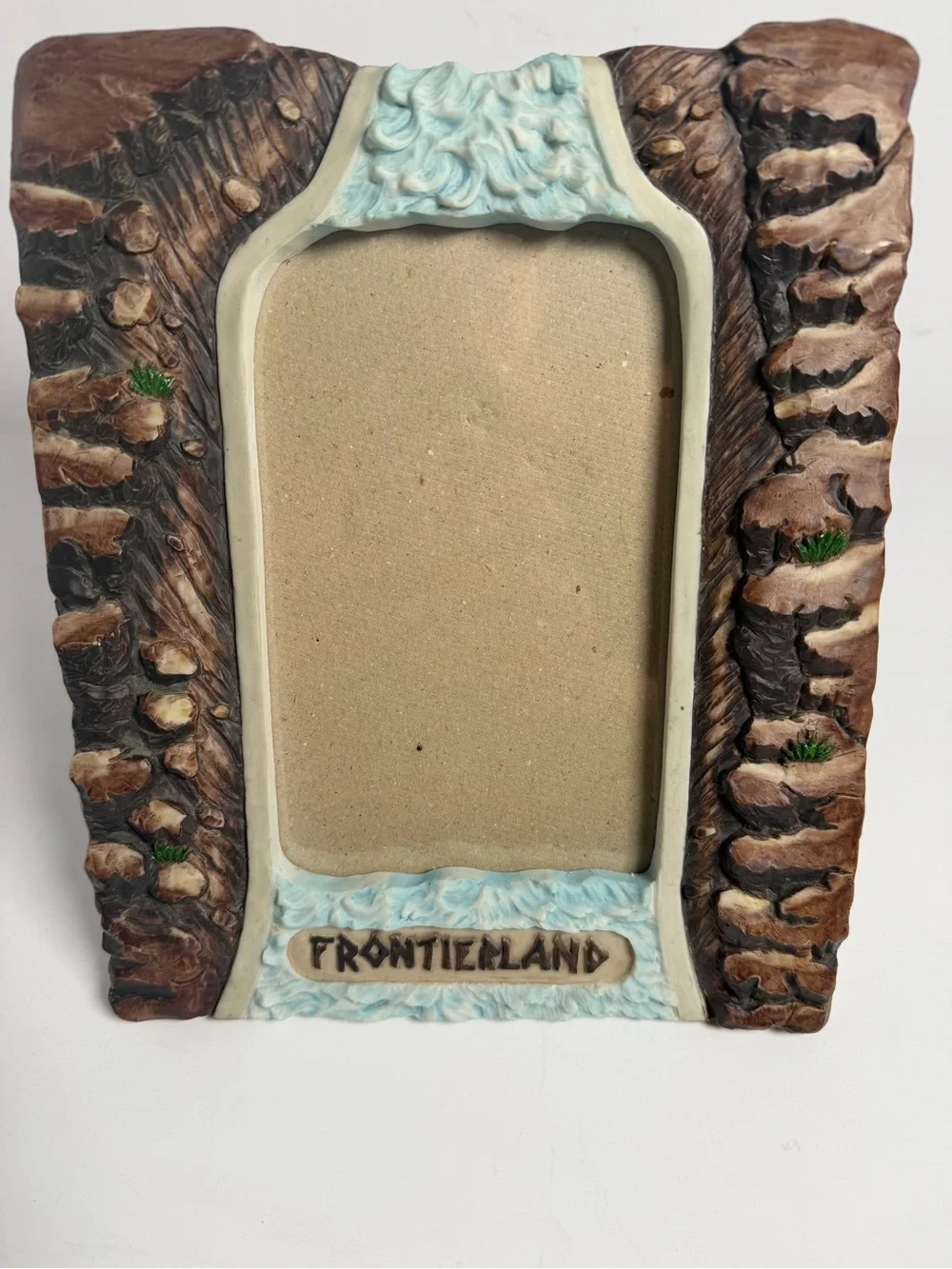 Vintage Disney Parks Splash Mountain Frontierland 3D Resin Picture Frame